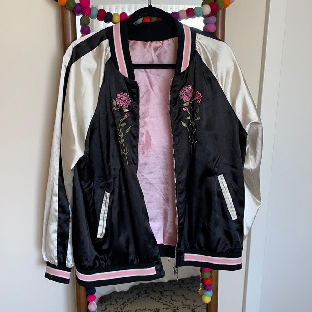 Nasty Gal Reversible Bomber Jacker